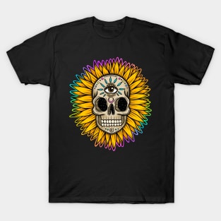 Trippy skull T-Shirt